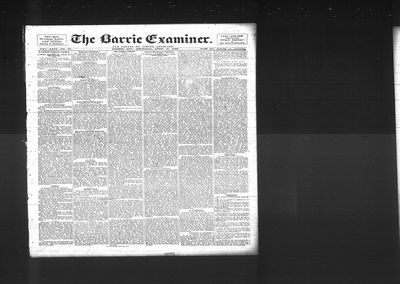 Barrie Examiner, 11 Apr 1889