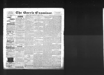 Barrie Examiner, 13 Jun 1889