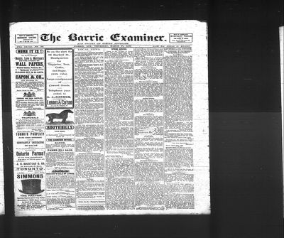 Barrie Examiner, 27 Mar 1890