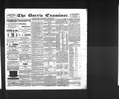 Barrie Examiner, 24 Jul 1890