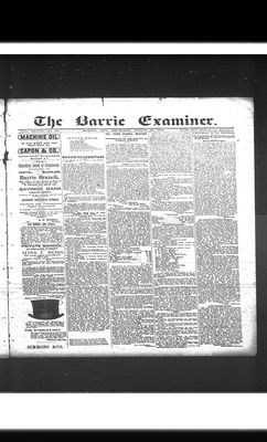 Barrie Examiner, 27 Aug 1891