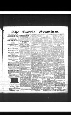 Barrie Examiner, 15 Oct 1891