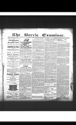 Barrie Examiner, 24 Dec 1891