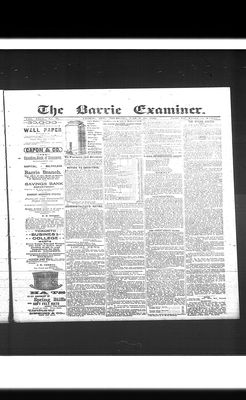 Barrie Examiner, 10 Mar 1892