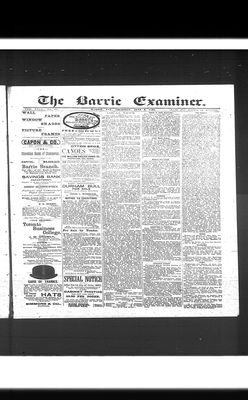 Barrie Examiner, 9 Jun 1892