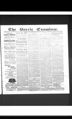 Barrie Examiner, 30 Jun 1892