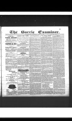 Barrie Examiner, 21 Jul 1892