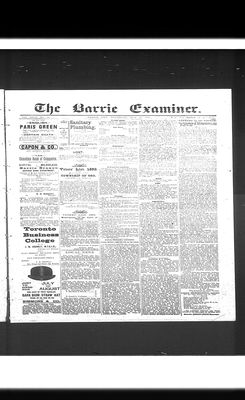 Barrie Examiner, 25 Aug 1892