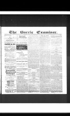 Barrie Examiner, 22 Sep 1892