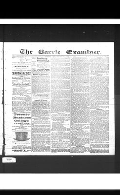 Barrie Examiner, 13 Oct 1892