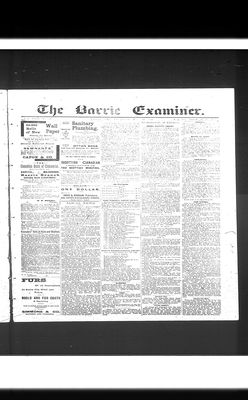 Barrie Examiner, 24 Nov 1892