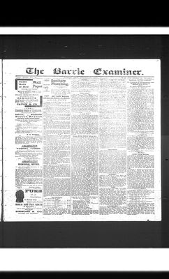 Barrie Examiner, 15 Dec 1892