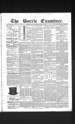 Barrie Examiner, 15 Jun 1893