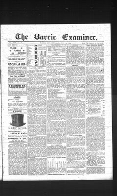 Barrie Examiner, 13 Jul 1893