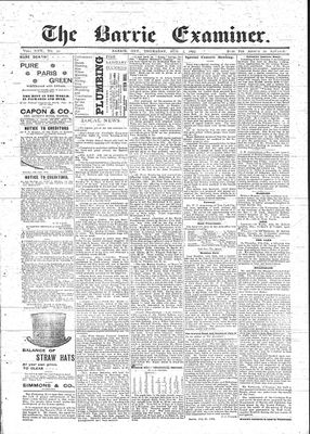 Barrie Examiner, 3 Aug 1893