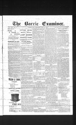 Barrie Examiner, 24 Aug 1893