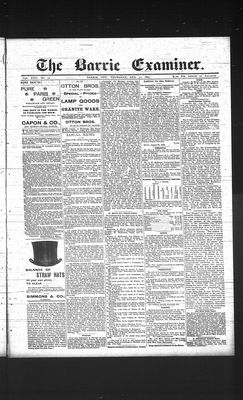 Barrie Examiner, 31 Aug 1893