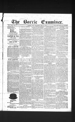 Barrie Examiner, 15 Feb 1894