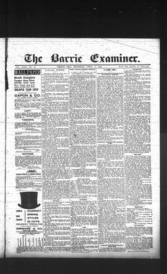 Barrie Examiner, 12 Apr 1894