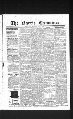 Barrie Examiner, 17 May 1894