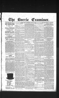 Barrie Examiner, 23 Aug 1894