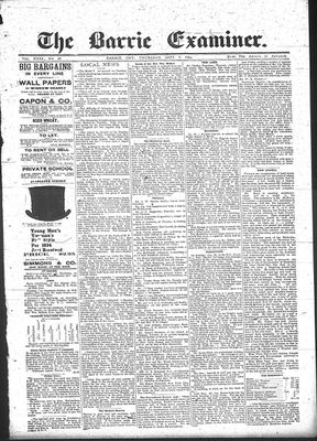 Barrie Examiner, 6 Sep 1894