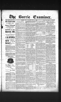 Barrie Examiner, 20 Dec 1894