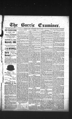 Barrie Examiner, 27 Dec 1894