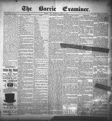 Barrie Examiner, 13 Jun 1895