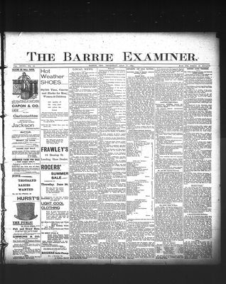 Barrie Examiner, 11 Jul 1895