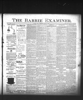 Barrie Examiner, 24 Oct 1895