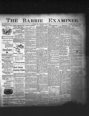 Barrie Examiner, 13 Feb 1896