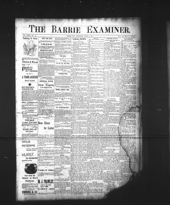 Barrie Examiner, 2 Apr 1896