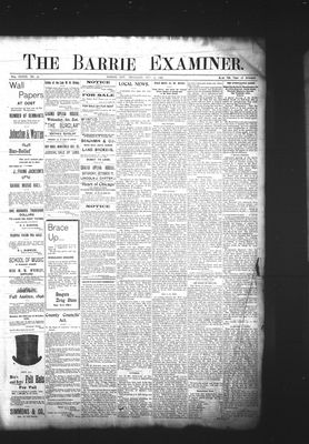 Barrie Examiner, 15 Oct 1896