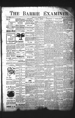 Barrie Examiner, 26 Nov 1896