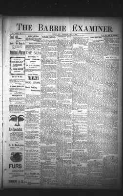 Barrie Examiner, 11 Feb 1897