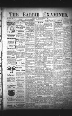 Barrie Examiner, 25 Mar 1897