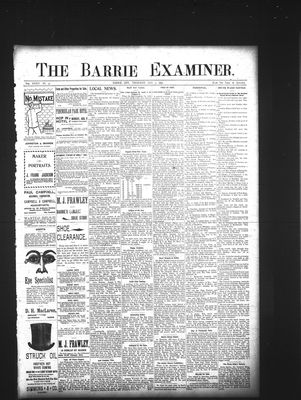 Barrie Examiner, 5 Aug 1897