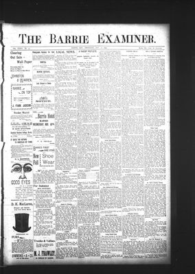 Barrie Examiner, 11 Nov 1897