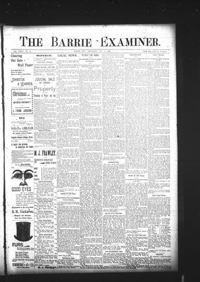 Barrie Examiner, 18 Nov 1897