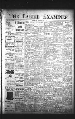 Barrie Examiner, 9 Dec 1897