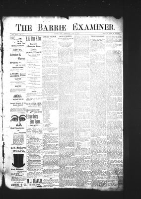 Barrie Examiner, 13 Jan 1898