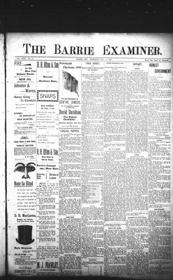 Barrie Examiner, 24 Feb 1898