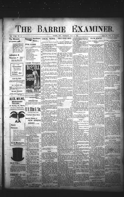 Barrie Examiner, 12 May 1898