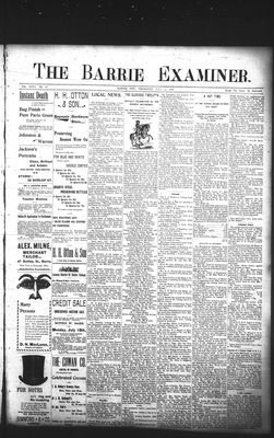 Barrie Examiner, 14 Jul 1898