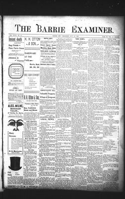 Barrie Examiner, 22 Sep 1898