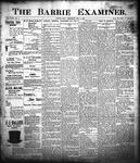 Barrie Examiner, 2 Feb 1899