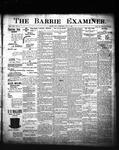 Barrie Examiner, 9 Feb 1899