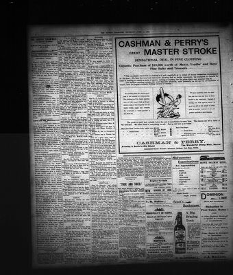 Barrie Examiner, 1 Jun 1899