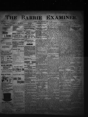 Barrie Examiner, 22 Feb 1900